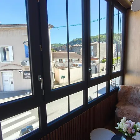 ホームステイ La Terrasse D Heidi Via Rhona